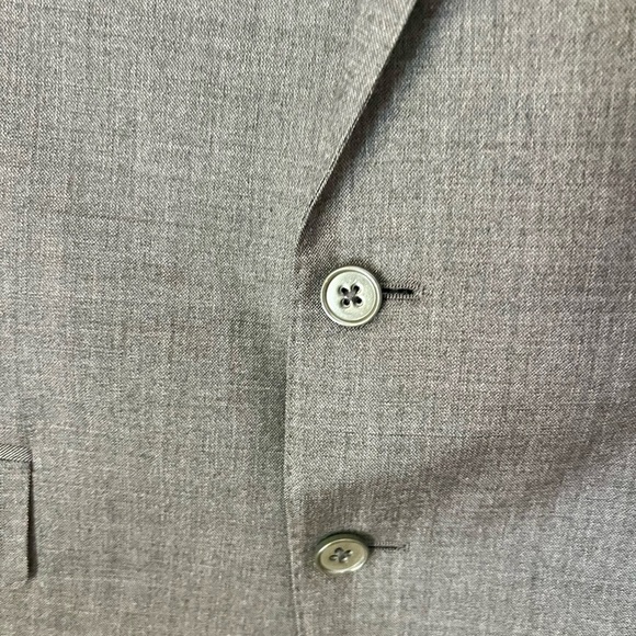 Men's Ralph Lauren Gray Wool Blazer - Picture 3 of 5
